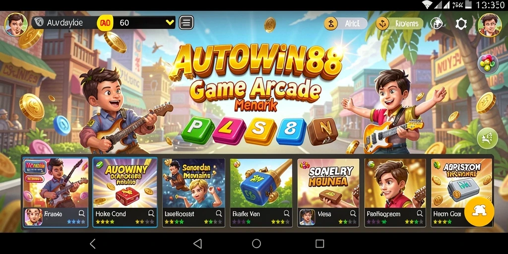 Tampilan gameplay seru dan menantang dari AUTOWIN88.