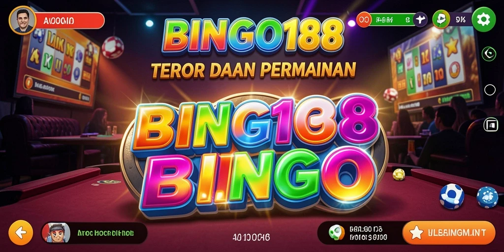 Tampilan gameplay menakutkan dari BINGO188 yang memadukan bingo dengan elemen horror.