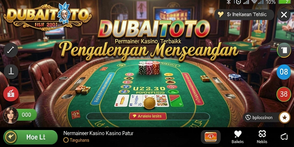 Tampilan gameplay menawan dalam DUBAITOTO yang menampilkan pengalaman Kasino.