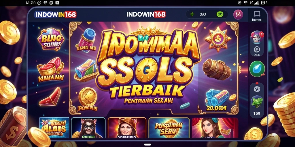 Screenshot utama INDOWIN168 menampilkan gameplay yang menarik dan menegangkan.