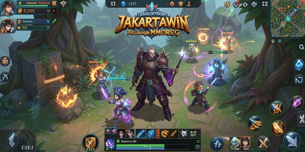 Tampilan gameplay JAKARTAWIN yang menarik dan mendebarkan.