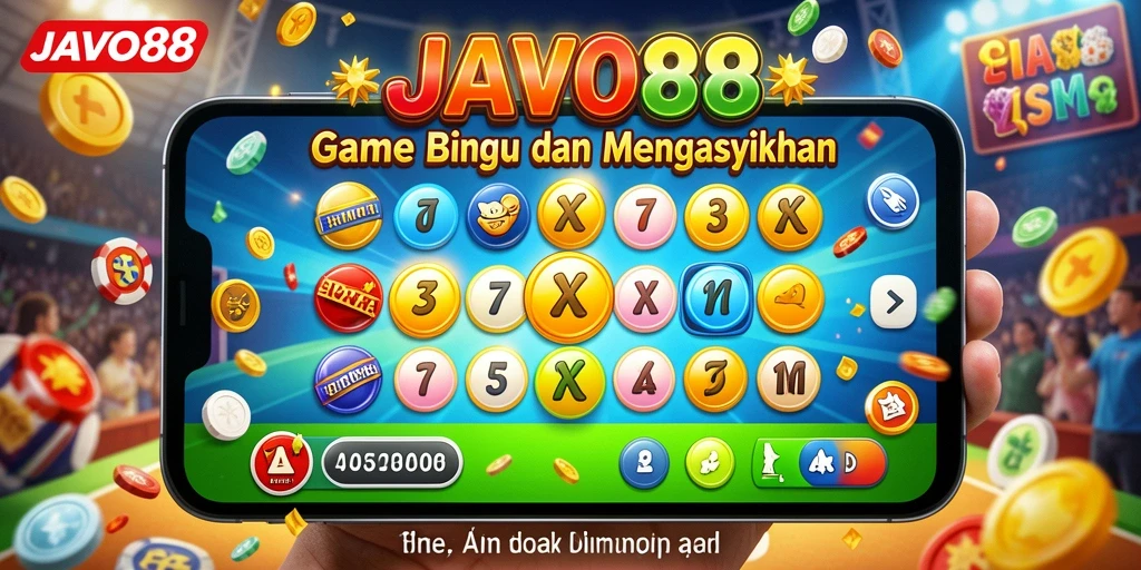 Tampilan gameplay Bingo yang seru dan interaktif di JAVO88.