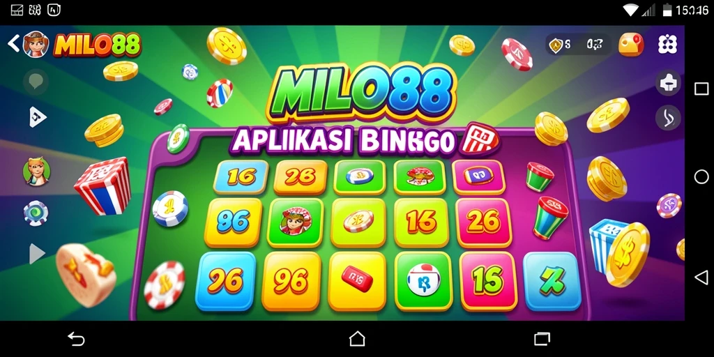 Tampilan gameplay Bingo yang menegangkan dan menarik di MILO88.