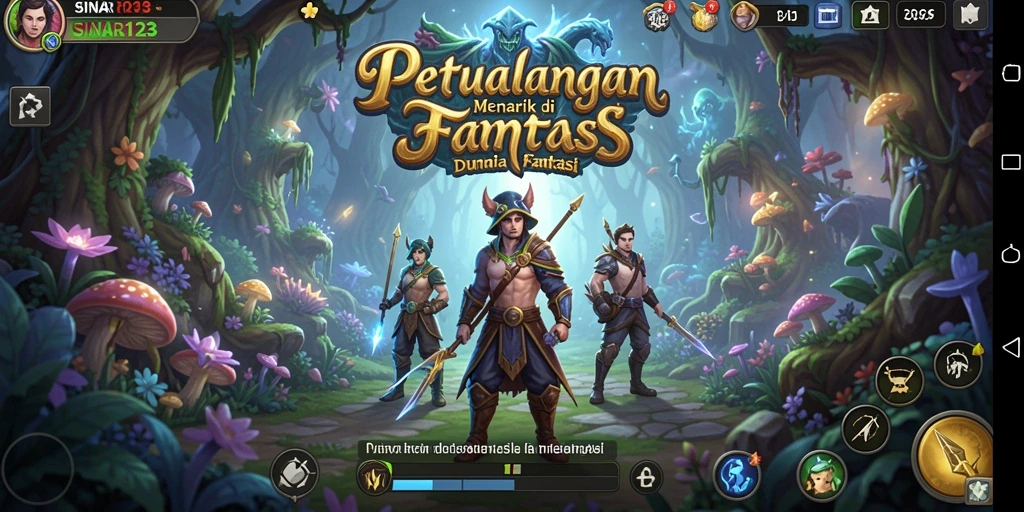 Tampilan menakjubkan dari gameplay SINAR123 yang penuh petualangan.