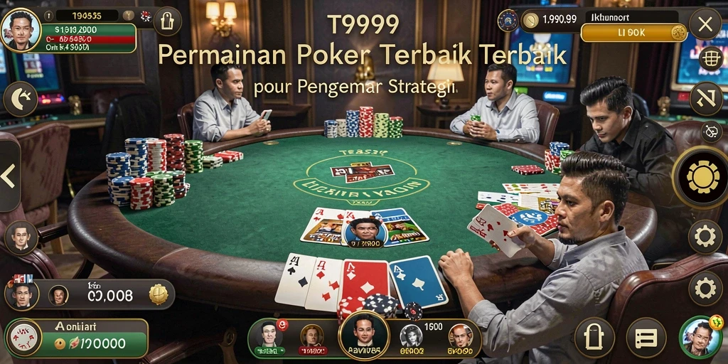 Tampilan gameplay seru dan interaktif dari T9999.