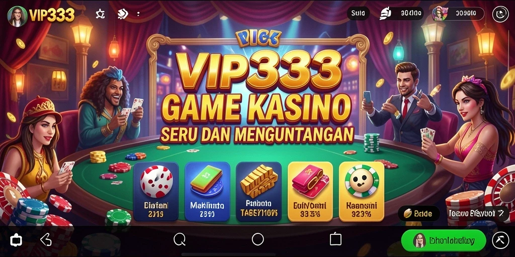 Tampilan menawan dari gameplay Kasino VIP333 yang penuh aksi.